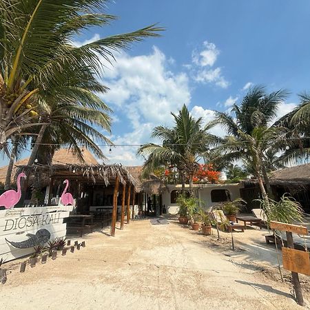 La Diosa Kali Beach Front Hotel Isla Holbox Екстериор снимка