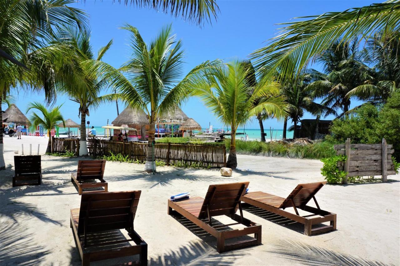 La Diosa Kali Beach Front Hotel Isla Holbox Екстериор снимка
